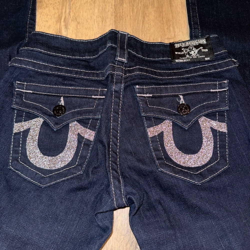True religion Swarovski pockets
